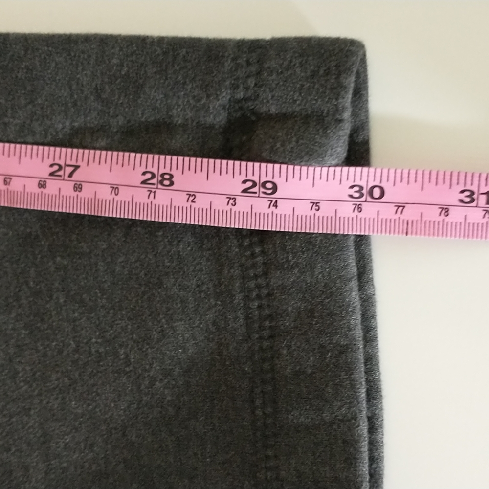 Puma , Gray Athletic jogger sweatpants, pullon elastic waist side pockets, sz M - Picture 9 of 10